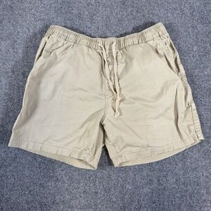 Katin Shorts Mens Large Beige Chino Performance Surf‎ Hiking Sailing Golf Lounge
